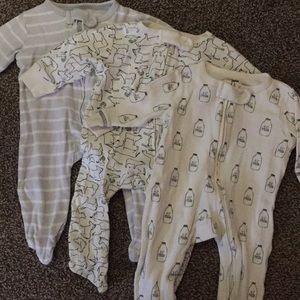 ❤️ Organic Cotton Footed Pajamas